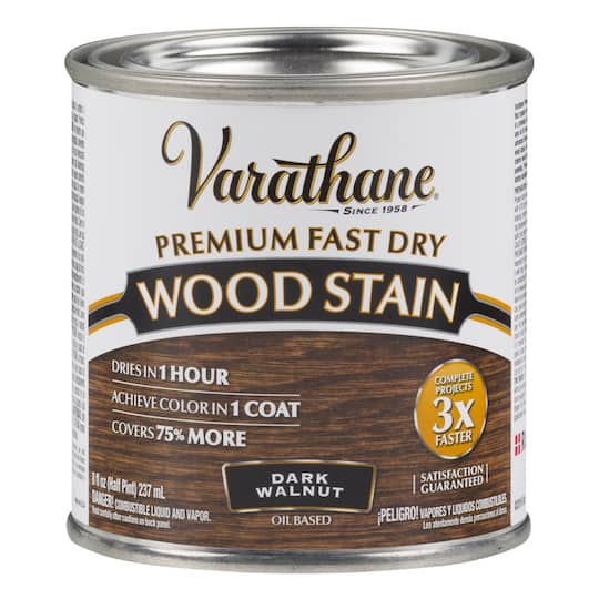 Varathane; Varathane® 8oz. Premium Fast Dry Wood Stain; Category:Stains; Image:1